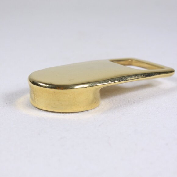 Gold tone bottle opener and cap combo - Picture 8 of 9